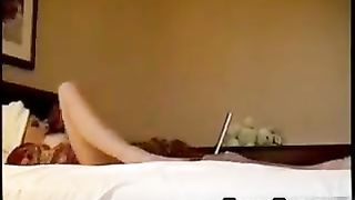 Wife wanks herself off looking at porn Hidden camera