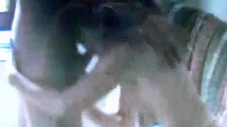 Hot retro homemade movie scene of my admirable friend fucking his wife doggy position