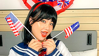 Deaf Student Gobbles Cock Like a Starved Slut – Face Drenched in Cum