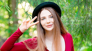 Sexy Witch Gets Naughty in the Woods with a Skirt Too Short for Magic