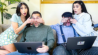 Stepdads School Their Naive Stepdaughters in Raunchy Hands-On Romantasy Writing Workshop