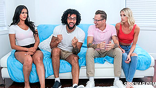 Bored Stepsisters Turn a Lame Game Into a Filthy, No-Holds-Barred Living Room Romp