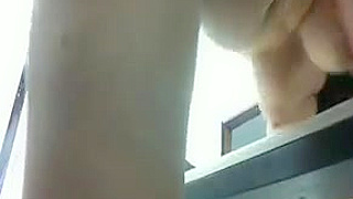 Fucking my wife's shaggy cum-hole doggy style and filling it with spunk