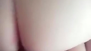 Doggy style sex action with my corpulent pale skin white black cock sluts