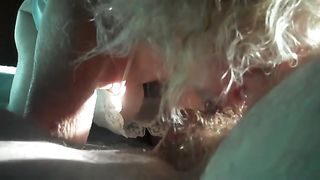 My hirsute haired girl knows how to give a flawless oral job