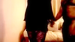 Banging taut dark hole of my shemale ally doggy style