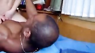 Cuckold  Husband films his wife getting banged by a black dude