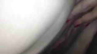My insatiable white bitch enjoys it unfathomable from behind in homemade sex tape