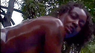 Black butterfly gives a nice sexy oily oral pleasure to Jason