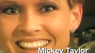 Horny and lascivious blondie with short hair receives drilled