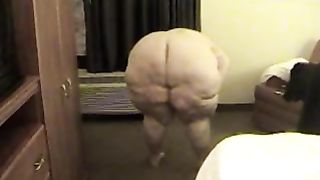 Phat cellulite overspread booty of my big beautiful woman wifey on homemade movie