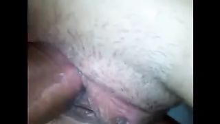 My blindfolded white wife has enjoyment whilst riding and sucking my dong late at night