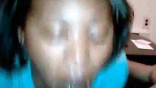 Ebony Couples Pov - Amateur black couple in POV ] Ebony beauty goes up and down constantly on  this BBC and keeps it wet - XXX FemeFun