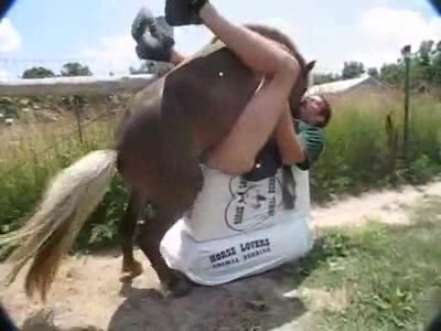 Fucks man horse 