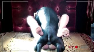 Animated Hentai slutty wife has wild wolf sex - XXX FemeFun