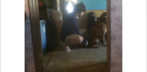 Homemade Wife Fucking Dog Webcam - Zoophile Caught on Hidden Cam] Teen_ fucked by her dog - XXX ...