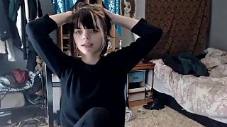 I am a raven haired beauty who loves masturbating on webcam