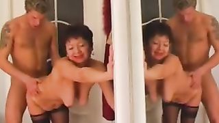 Real mom blowjob in exclusive scenes during top notch home porn