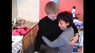 Red pagan mom devours her sons testicles and then gets pounded in the ass