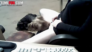 Anonymous girl doesn't mind if XXX dog cums in pussy after fuck ...