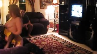 Hubby watches black cock sluts with ally previous to joining in