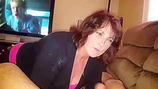 Busty MILF Gobbles My Dick Like A Starved Slut In Heat