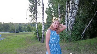 Lusty Mature Woman Getting Fucked Roughly Outside By Some Guy She Just Met
