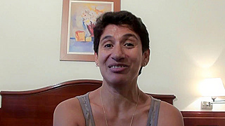 Watching Him and Her Give a Mind-Blowing Double Penetration to a Short-Haired Vixen