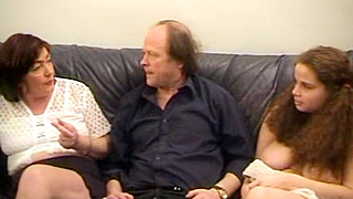 Lustful amateur MILF thrilled as younger friend brings home a stud to fuck