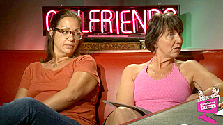 Busty Babes Spitroasted in Kinky Chat Show with Raunchy Guests