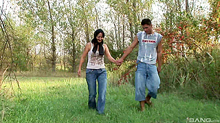 Busty Mature Pornstar Gives Sloppy Blowjob and Gets Fucked Hard Outdoors