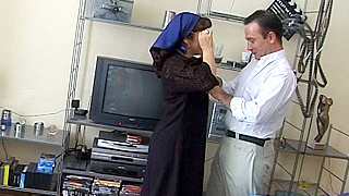 Chubby Mature Amateur Sucks and Rides a Hard Cock in Homemade Video