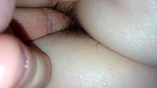 Lustful Wife's Tight Ass Gets Fingered and Pounded Hard in Anal Action