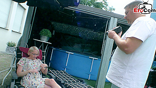 Lustful German Wife Begs Husband for Hardcore Amateur Porn Action