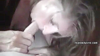 Cum-Guzzling Wife Begs for Hubby's Hot Load in Her Every Hole