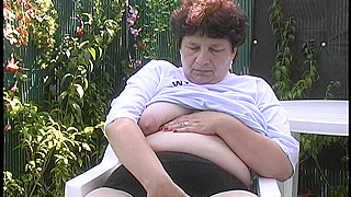 Sexy Mischa's Fat Mature Pussy Gets Naughty in Wild Outdoor Games