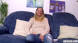 Filthy Cutie Spreads Her Legs and Slides a Big Toy into Her Wet Cunt
