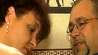 Lustful German Couple Ravaged Hard on a Luxurious Sofa