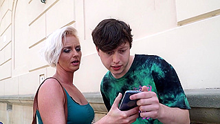 Horny Blonde Babe Gets Eaten Out and Fucked Hard in Steamy Video