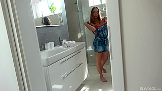 Beautiful Babysitter Seduced by Horny Older Couple for Wild Threesome
