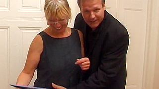 Voluptuous Granny Collect Pension and Get Fucked Hard by Young Hunk