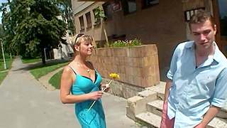 Lustful Young Stud Pounds His Busty Mature Neighbor Pietra Hard and Deep