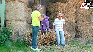 Horny German Mature Grandma Get Brutally Fucked Outdoors in Amateur Vid