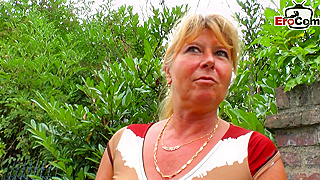 Bootylicious German Mature Wife Shares Husband in Wild Swinger Casting Threesome