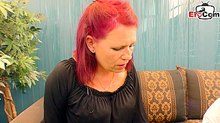 Voluptuous German Housewife Gets Naughty in Her First Amateur Porn Debut