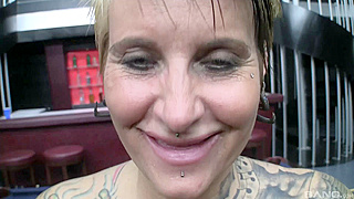 Voluptuous Milf Covered In Ink Gets Her Wet Snatch Pounded Hard
