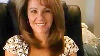 Busty Milf Showing Off Her Cleavage On Cam And Begging To Be Fucked