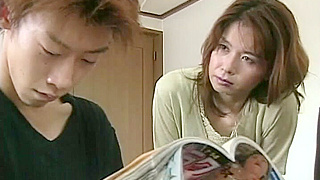Lustful Japanese Milf Moans Loudly While Being Fucked Hard By Her Man