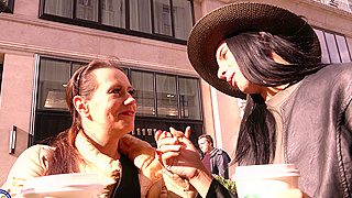 Nelly Kent Savors Every Touch As Nelly Kent's Fingers Work Their Magic