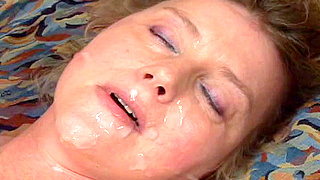 Mature Granny In Sexy Stockings Enjoy Hardcore Gang Bang And Creampie Facial